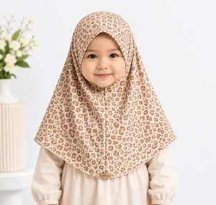 Kids Printed Makna Hijab Small Size